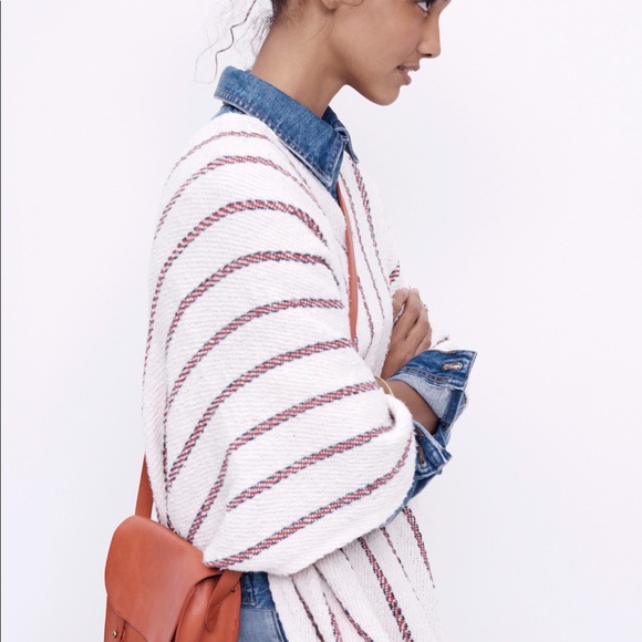 EUC Madewell Red Watertower Messenger Bag - Picture 3 of 11